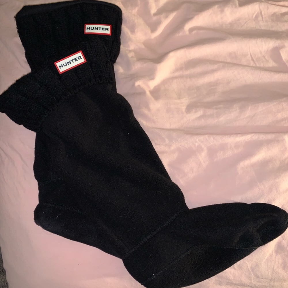 Hunter boot socks - worn once!